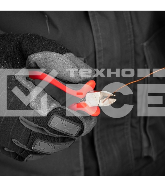 Бокорезы Matrix mini 130 мм, никелированные, авторазжим, двухкомпонентные рукоятки