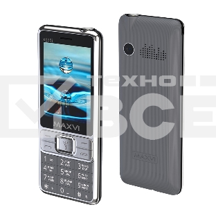 Мобильный телефон Maxvi X900i серый