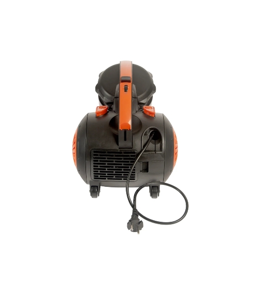 Пылесос Mystery MVC-1124 черный/оранжевый, 300/2000 Вт, уборка сухая, пылесборник контейнер 5 л