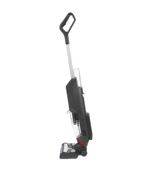 Пылесос вертикальный Atvel F16 Upright серый/красный, питание от аккумулятора, 150 Вт, уборка влажная/сухая, пылесборник 0.45 л