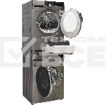 Сушильная машина Weissgauff WD 599 DC Inverter Heat Pump Silver кл.энер.:A+++ макс.загр.:9кг серебристый, фото6