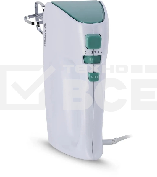 Миксер ручной Vitek VT-1490 белый/зеленый