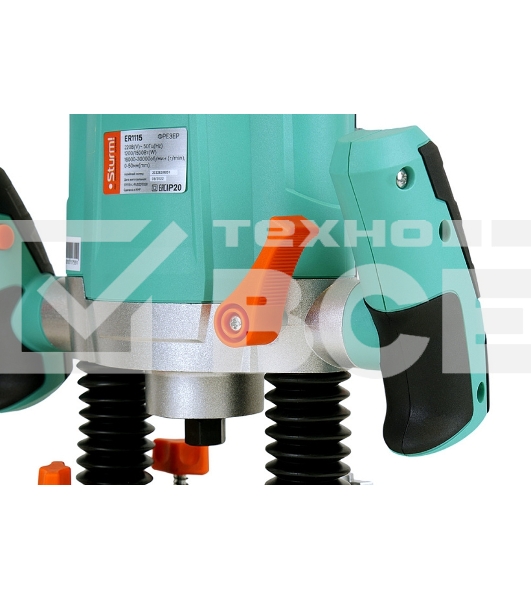 Фрезер Sturm! ER1115 1500 Вт, 16000-30000 об/мин, цанга 6 мм, 8 мм ЛИТАЯ ОПОРА (АЛЮМИНИЙ).