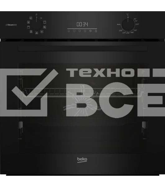 Духовой шкаф Beko BCBIS17300KSB (7768288336) 72 л, черный