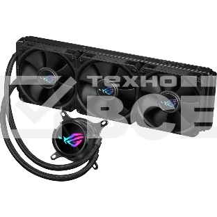 Жидкостная система охлаждения ASUS ROG STRIX LC III 360 черный, 120 мм, алюминий, 2200 об/мин, 36 дБ, 4 pin