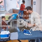 Парогенератор Braun IS2565 BL синий/белый, 2400 Вт, фото3
