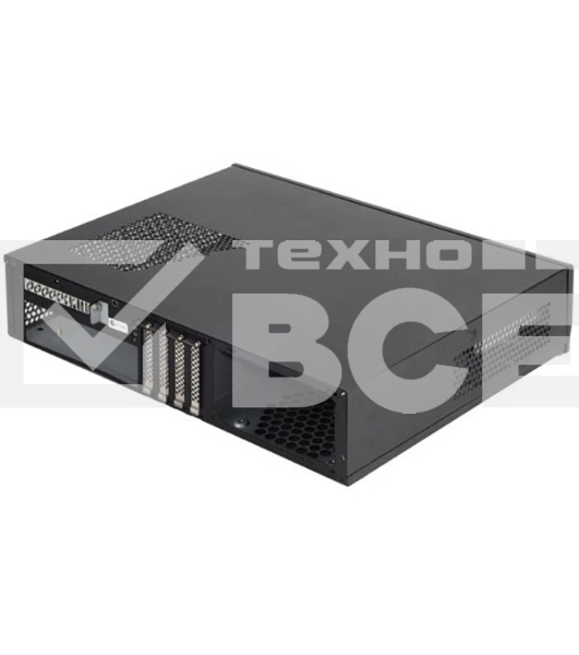 Компьютерный корпус Slim HTPC Silverstone Milo ML03B <Black, mATX, USB 3.0, Audio, без БП>