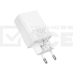 Сетевое зарядное устройство BOROFONE (6941991122880) BAS76A 1USB+1Type-C 3.0A QC3.0 PD 30W White, фото3