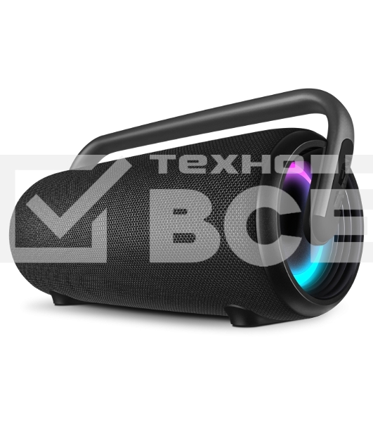 Колонка SVEN АС PS-395, черный (80 Вт, Waterproof (IPx5), TWS, Bluetooth, USB, 4800мА*ч)