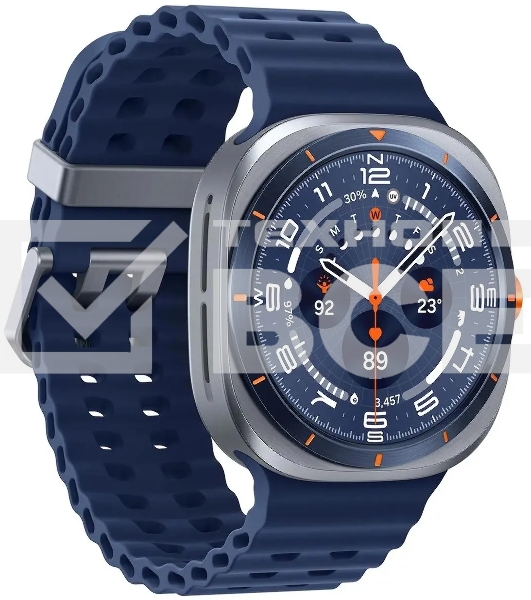 Смарт-часы Samsung Galaxy Watch Ultra LTE 47мм 1.5' AMOLED корп.серый рем.синий (SM-L705FZB1CAU)