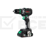 Дрель-шуруповерт аккумуляторная DWT ABSP-20 DNF-2 BMC /20В/до 2000 об.в мин/60 Нм/1-13 мм/бещеточный мотор/реверс/LED-подсветка/2 АКБ, 2 Ач/ЗУ/кейс/черный (ABSP-20 DNF-2 BMC), фото 1