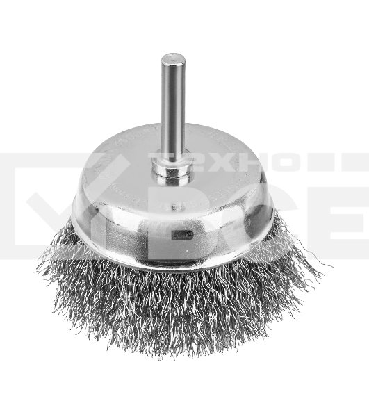 Набор щеток для дрели Denzel 2 Плоские 50-75 мм, 3 Чашки 25-50-75 мм, шпилька, нерж.вит. проволока