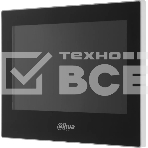 Видеодомофон IP 7 дюймовый, Dahua DHI-VTH2621G-P черный, фото7