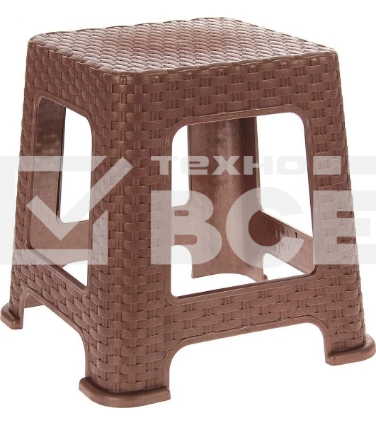 Табурет Violet Ротанг коричневый, Н 33 см, 220101