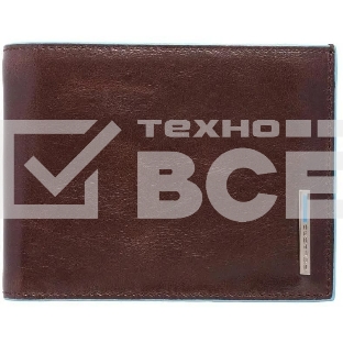 Кошелек мужской Piquadro Blue Square PU1239B2R/MO коричневый натур.кожа