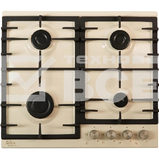 Газовая варочная поверхность Oasis P-MIRP бежевый