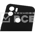 Чехол (клип-кейс) BoraSCO для Xiaomi Redmi A1+ Silicone Case черный (70938), фото3