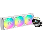 Система охлаждения Ocypus Sigma L36 WH ARGB, 360мм, LCD Pump 2.4', 3x120мм ARGB fans, LGA115X/1200/1700/18XX, AM4/AM5, фото 1