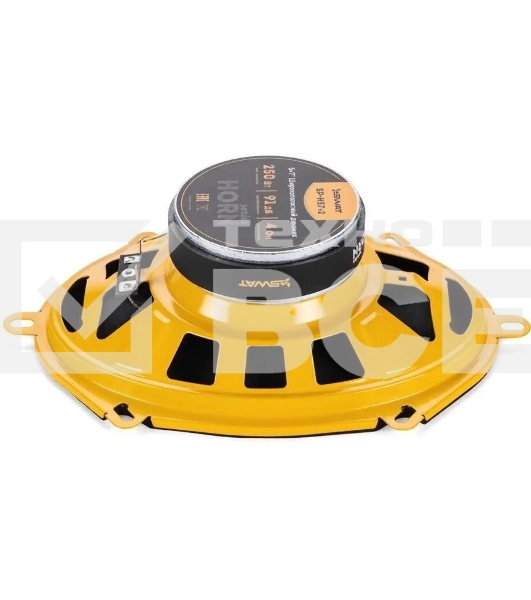 Колонки автомобильные Swat Horn SP-H57v2 (без решетки) 250Вт 91дБ 4Ом 13x18см (5x7дюйм) (ком.:2кол.) широкополосные однополосные