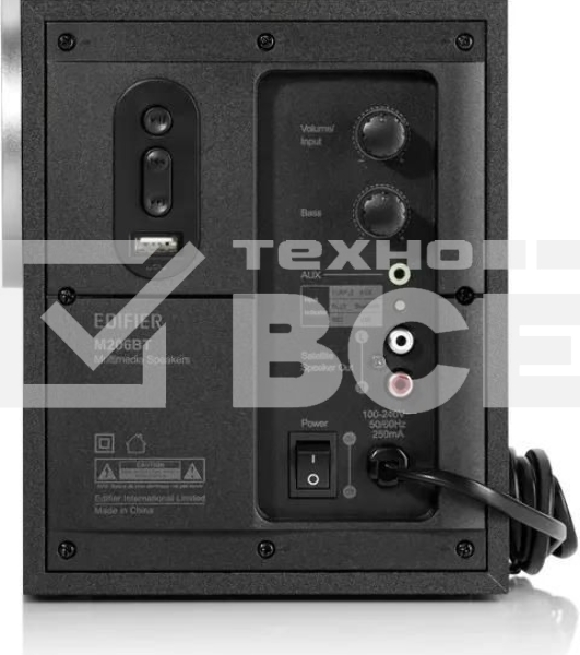 Колонки 2.1 Edifier M206BT черный