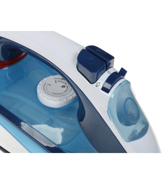 Утюг BBK ISE-2201 темно-синий, 2200 Вт, 30 г/мин, 100 г/мин, 270 мл