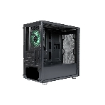 Компьютерный корпус mATX Eurocase M08 ARGB черный без БП закаленное стекло USB 3.0, фото3