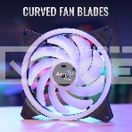 Вентилятор для корпуса Aerocool / Formula Duo 14 ARGB 6-pin, 140mm, ARGB, фото6