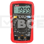 Цифровой мультиметр UNI-T UT131C Напряжение переменного/постоянного тока (250 В); постоянный ток (10А); Сопротивление (200 МОм); Температура (1000 ℃); Ручной диапазон, фото 1