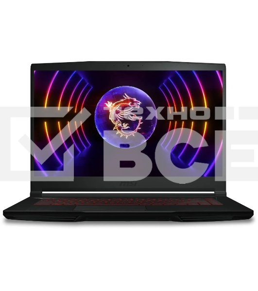 Ноутбук MSI GF63 Thin 12VE-1038XRU Core i5 12450H 16Gb SSD1Tb NVIDIA GeForce RTX4050 6Gb 15.6
