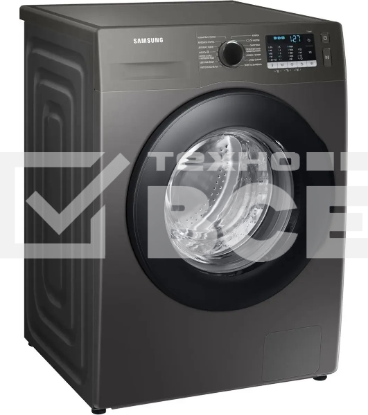 Стиральная машина Samsung WW90TA047AX/LD серый, загрузка фронтальная 9 кг, 1400 об/мин., класс: A+++