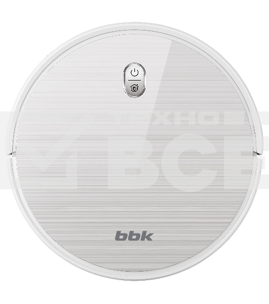 Робот-пылесос BBK BV3503 белый оникс, 2600 мА·ч Li-Ion, уборка влажная/сухая, пылесборник контейнер 0.6 л
