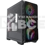 Компьютерный корпус Montech AIR 903 MAX черный без БП ATX 3x140мм 2xUSB3.0 1xUSB3.1 audio bott PSU, фото 1