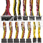 Блок питания ExeGate 850NPX, 850W, (ATX, PC, 12cm fan, 24pin, 2x(4+4)pin, 2xPCI-E, 5xSATA, 3xIDE, black, кабель 220V в комплекте 1,8м), фото2