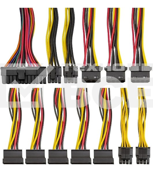 Блок питания ExeGate 850NPX, 850W, (ATX, PC, 12cm fan, 24pin, 2x(4+4)pin, 2xPCI-E, 5xSATA, 3xIDE, black, кабель 220V в комплекте 1,8м)
