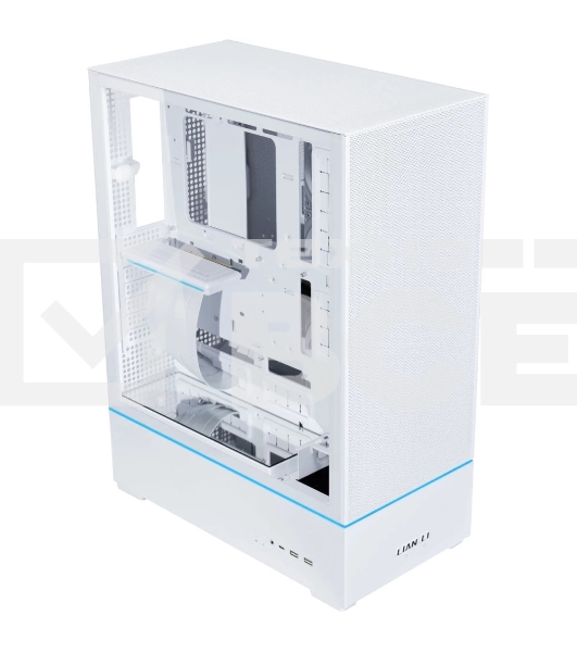 Корпус MidiTower Lian Li SUP 01 White RGB (ATX, без БП, ARGB, 2xUSB3.2 Type-A + USB3.2 Type-C) (G99.SUP01W.00)