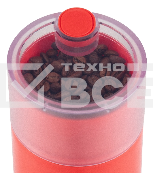 Кофемолка Hyundai HYC-G3272 200Вт сист.помол.:ротац.нож вместим.:70гр красный