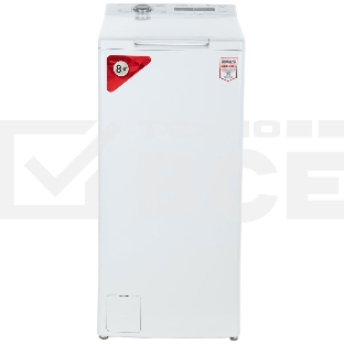 Стиральная машина Kraft Technology TCH-UMD8304W белый, загрузка вертикальная 8 кг, 1200 об/мин., класс: А
