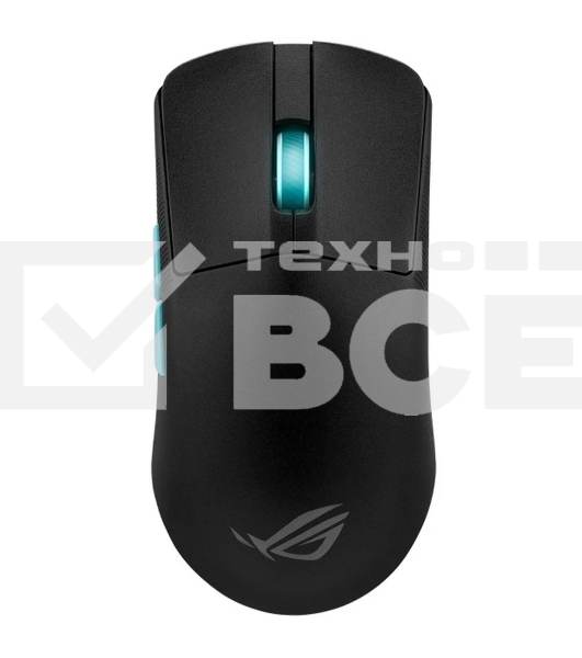 Мышь беспроводная/проводная ASUS ROG Harpe Ace Aim Lab Edition черный, 36000 dpi, радиоканал, Bluetooth, USB, кнопки - 5