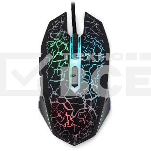 Мышь проводная Oklick 896G черный, 12800 dpi, USB, кнопки - 5