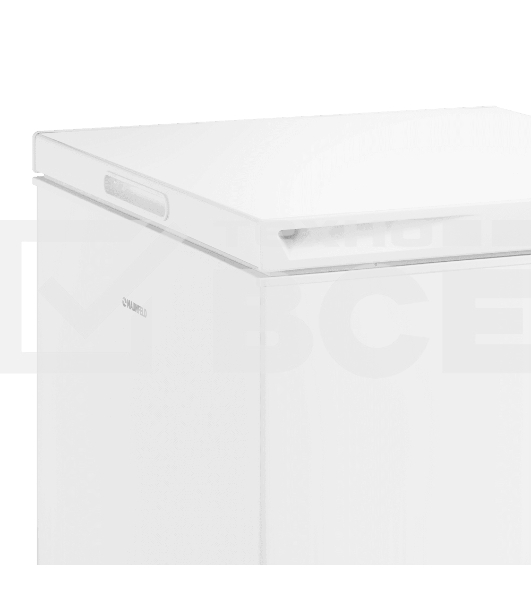 Морозильный ларь Maunfeld MFL150W, белый, 142л