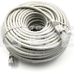 Патч-корд Buro UTP-5E-25M-G-LSZH серый UTP cat.5E RJ-45 (m)-RJ-45 (m) 25м, фото 1