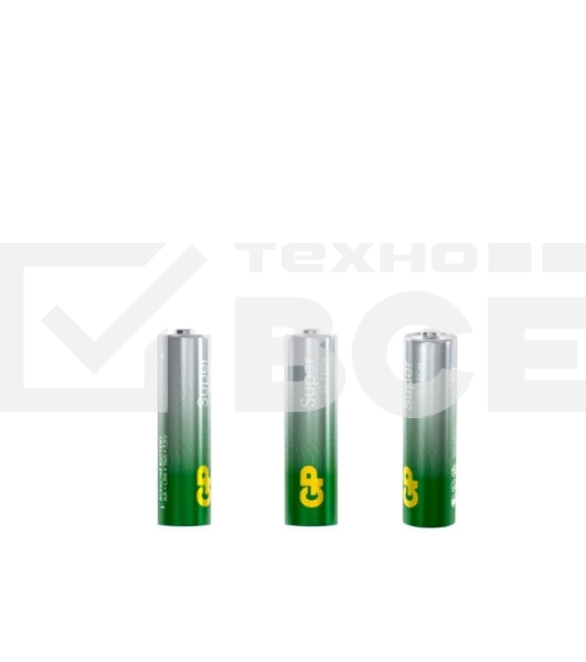 Алкалиновые батарейки GP Super Alkaline G-Tech 15А АA - 2 шт. на блистере