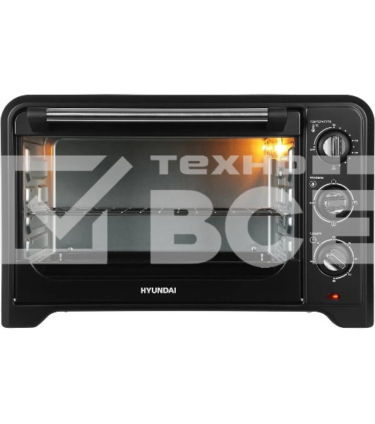 Мини-печь Hyundai MIO-HY092 35л. 1600Вт черный