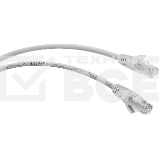 Шнур комм. Cabeus, кат. 6A, экр., S/FTP, RJ45/RJ45, LSZH, AWG26 10м, серый
