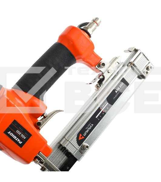 Пневмостеплер шпилькозабивной PATRIOT ASG 200, 23 л/мин, шпилька - Тип 23 (23GA); длина 12-25 мм; сечение 0,64 мм, 100 шт.