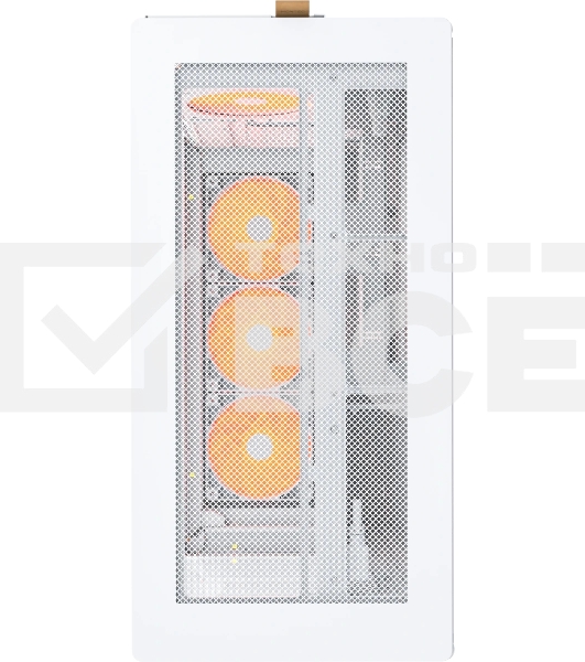 Компьютерный корпус Montech HS02 PRO белый без БП ATX 4x140мм 2xUSB 3.0 audio bott PSU