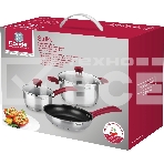 Набор посуды Rondell Strike RDS-1664 (ST) стальной, фото4