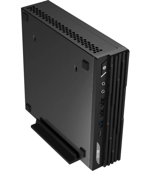 Мини-ПК MSI Pro DP21 13M Mini Core i3-14100 (3.5GHz), 8Gb DDR4 SO-DIMM, 512Gb SSD M.2, Intel UHD Graphics 730, noDVD, WiFi, BT, 120W, VESA, COM Port, no keyboard&mouse, noOS, 1y war-ty (9S6-B0A431-1071)