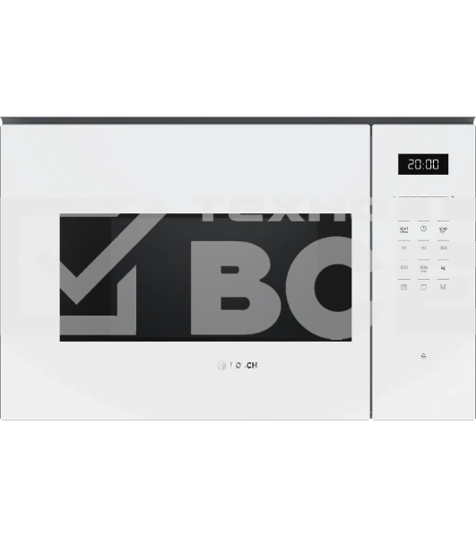 Встраиваемая микроволновая печь Bosch BEL554MW2 25л. 900Вт белый