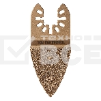 Насадка для МФИ Denzel шлифовальная дельтовидная, HM, по плитке и дереву, 33 мм, фото2